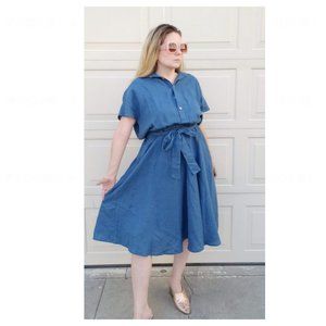 Not Perfect Linen Perth Dress
